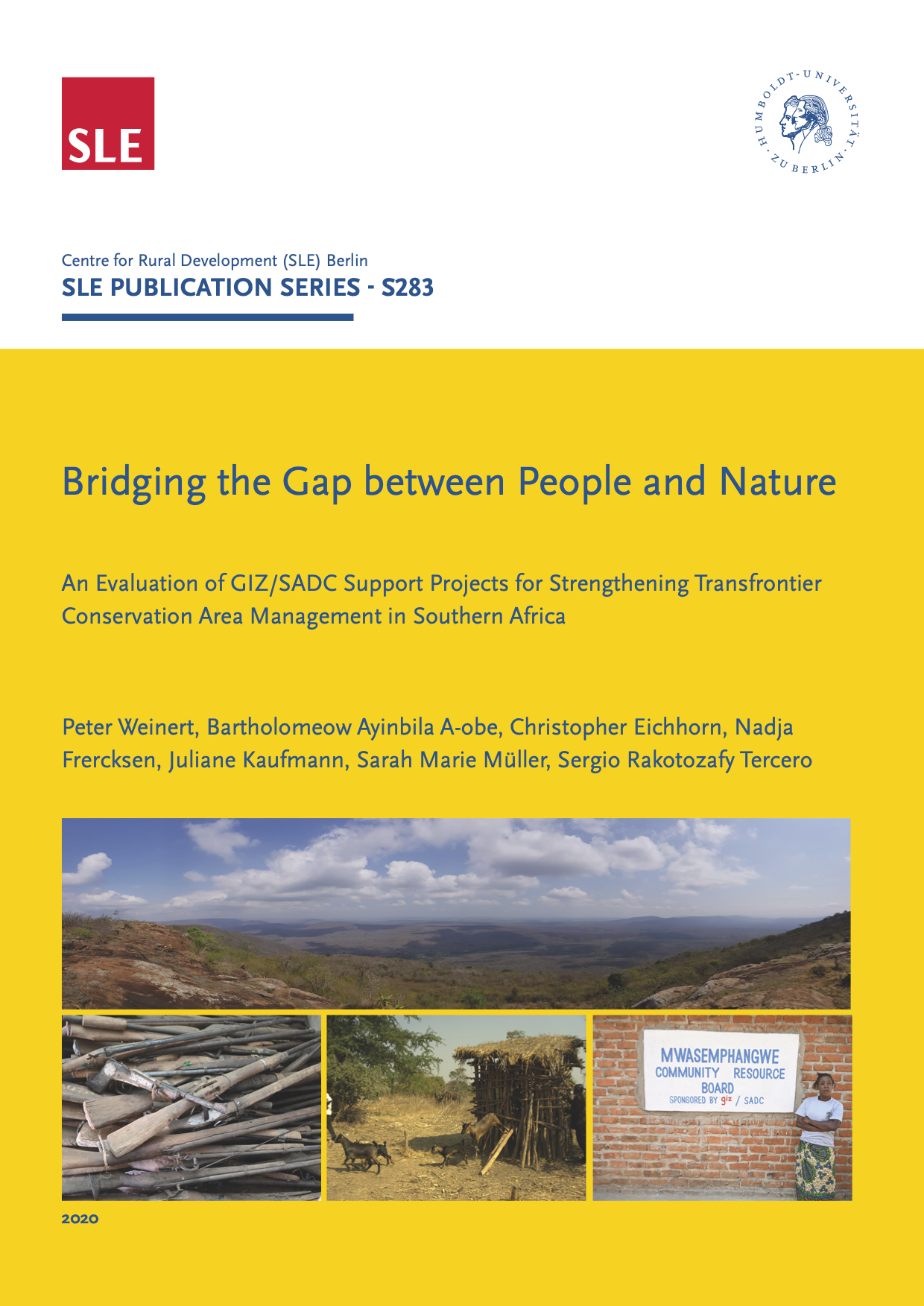 SLE283 Bridging the Gap between People and Nature 1