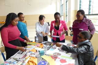 Workshop Rwanda bei der Arbeit II