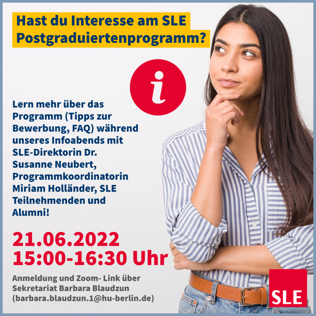 Infoabend SLE 210622